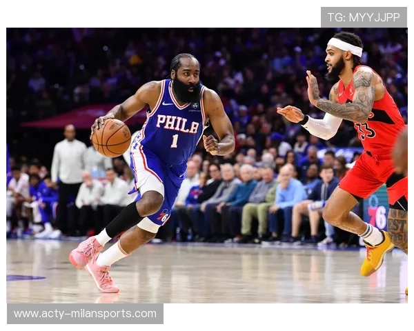 哈登急停后仰两分，76人再添关键得分